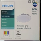 Lampu Downlight Panel LED 10.5 Watt DN020B Philips 1
