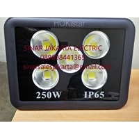  LED spotlights 5x50 (250 watts) Hokistar