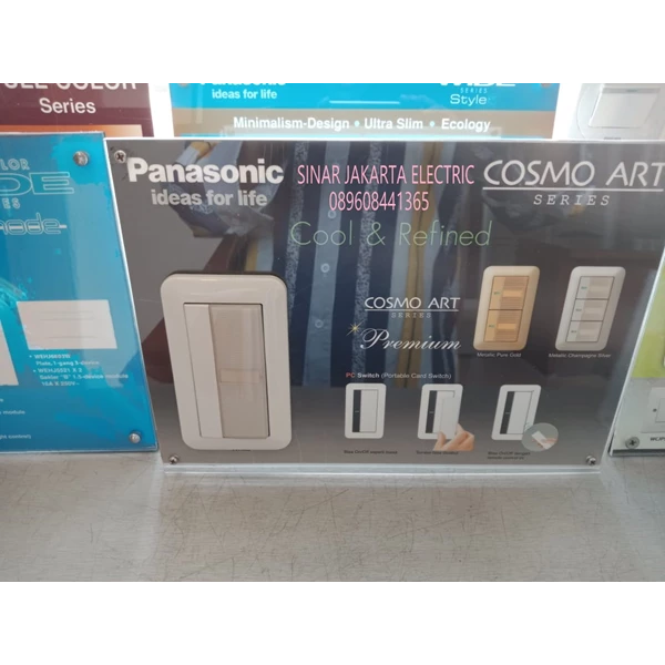 Saklar Cosmo Art Series Panasonic