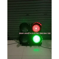 Traffic lights 20 cm Red Green